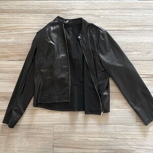 Women Leather Jacket size S
